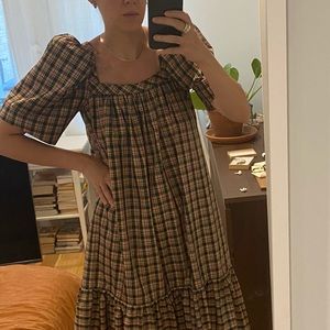 Mr. Larkin Plaid Dress, Sz S